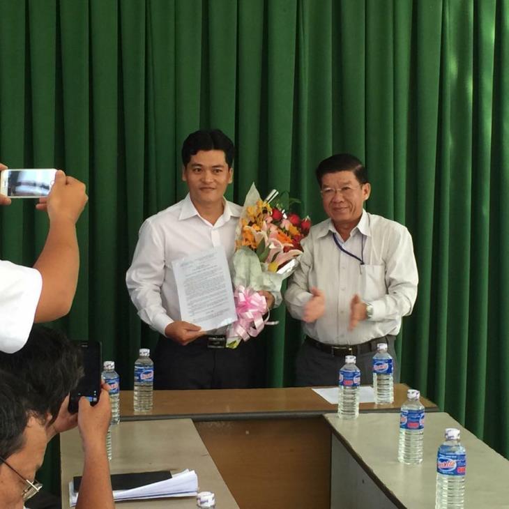 Triển khai Quyết định bổ nhiệm Trưởng trạm Khuyến nông  huyện Dương Minh Châu